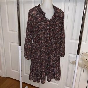 American Eagle Floral Boho Dress